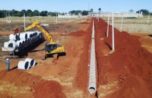 Obra 01 (galeria pluvial) - Loteamento Loyola, Goianira